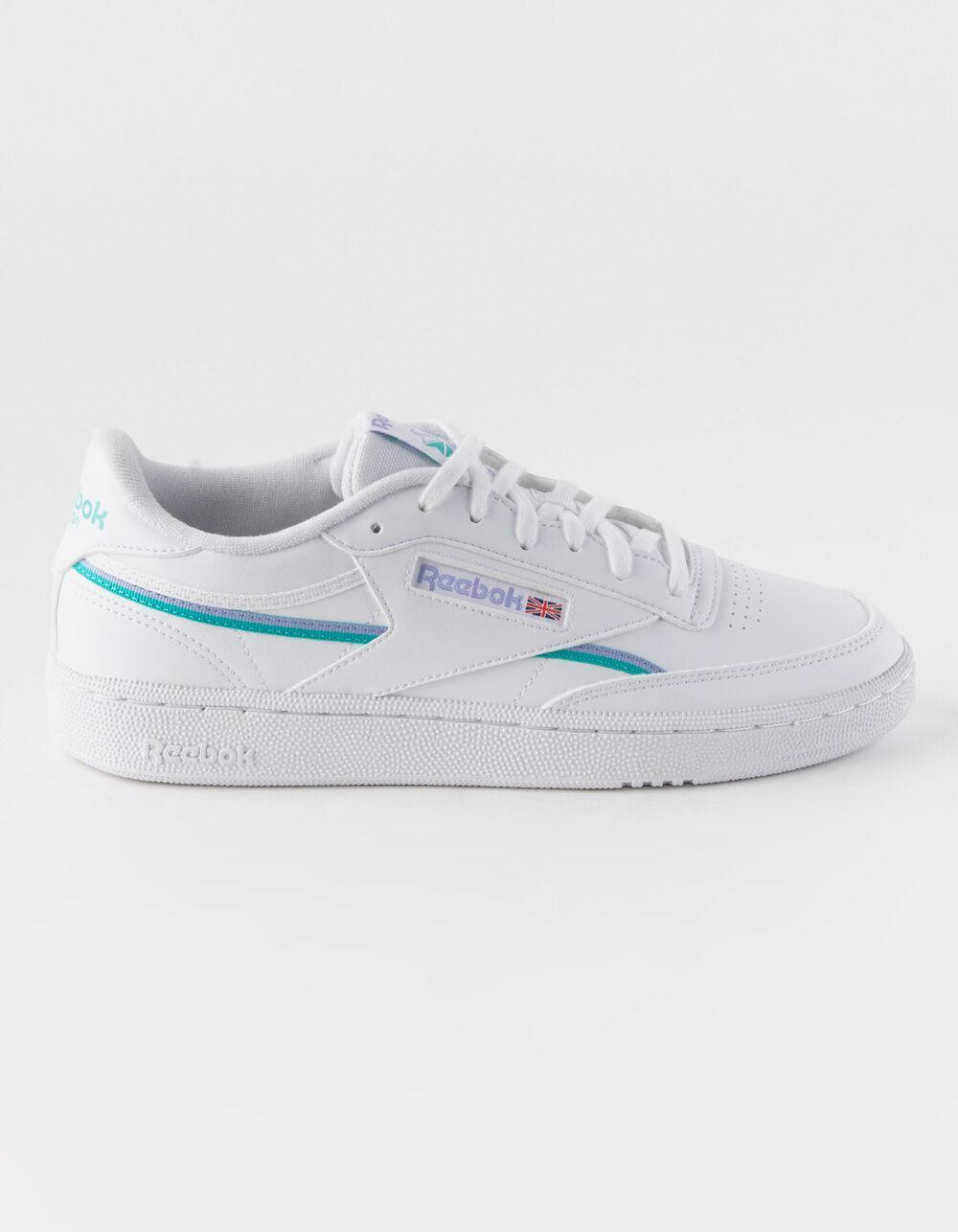REEBOK Club C 85 Vegan Womens Shoes - WHITE Product Image