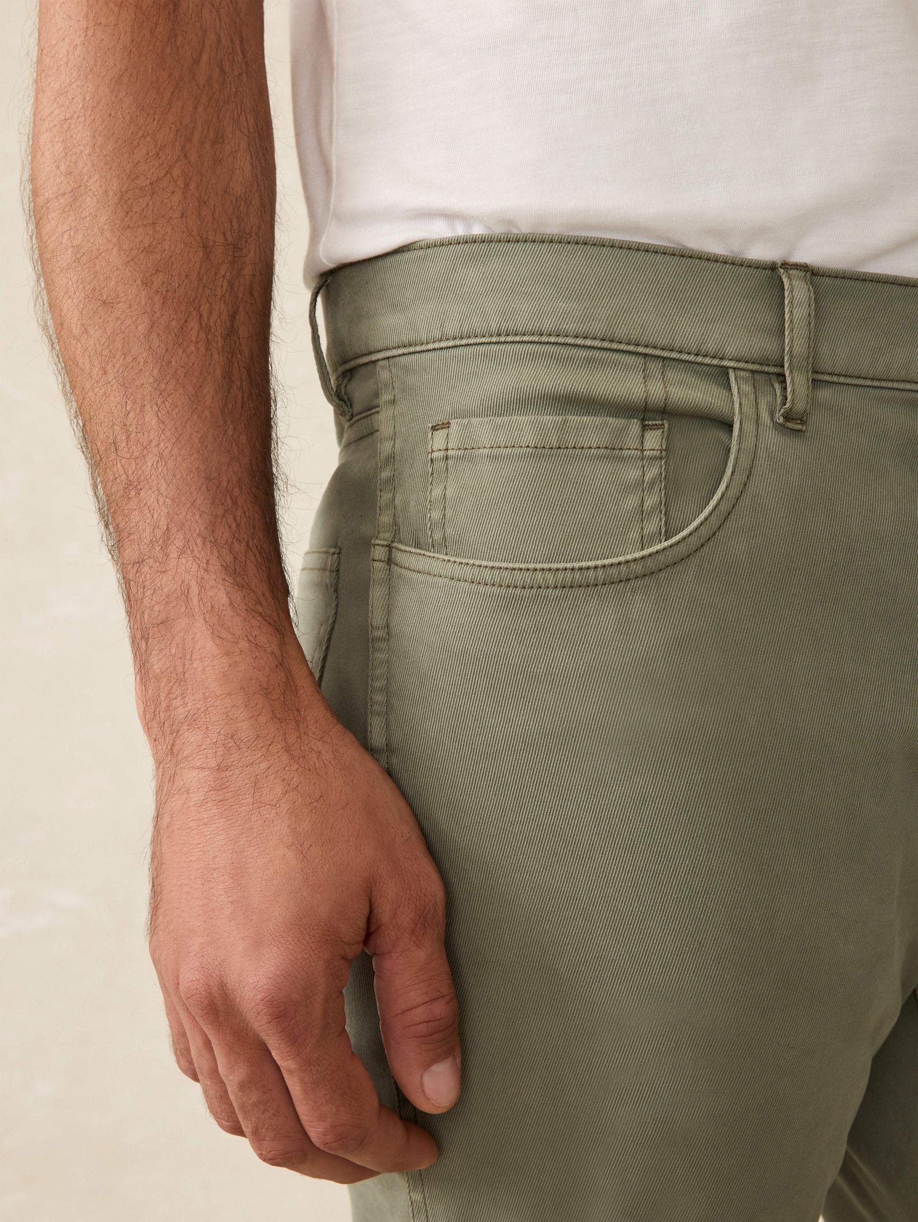 Comfort Twill 5-Pocket - Surplus Green Male Product Image