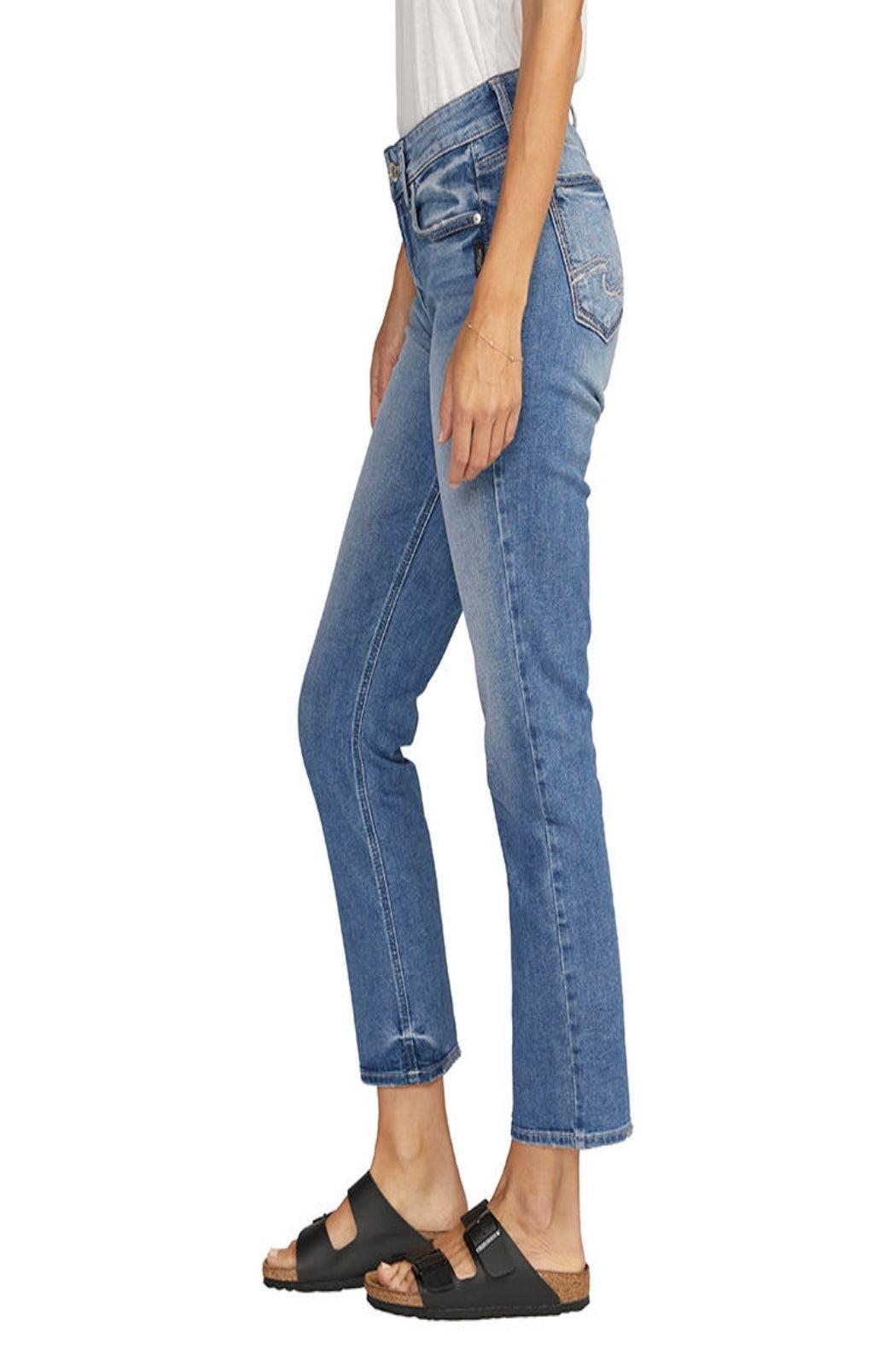 Elyse Crop Straight Jean Product Image