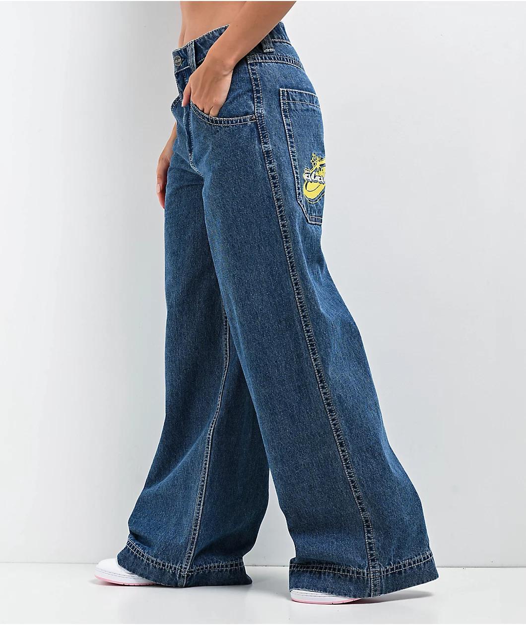 A.LAB Analog Bitmap Log On Raver Denim Jeans Product Image