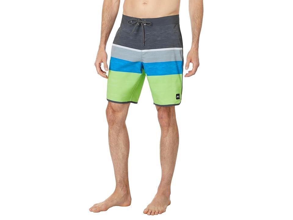 O'Neill Lennox Scallop 19 (Lime wash) Men's Swimwear Product Image