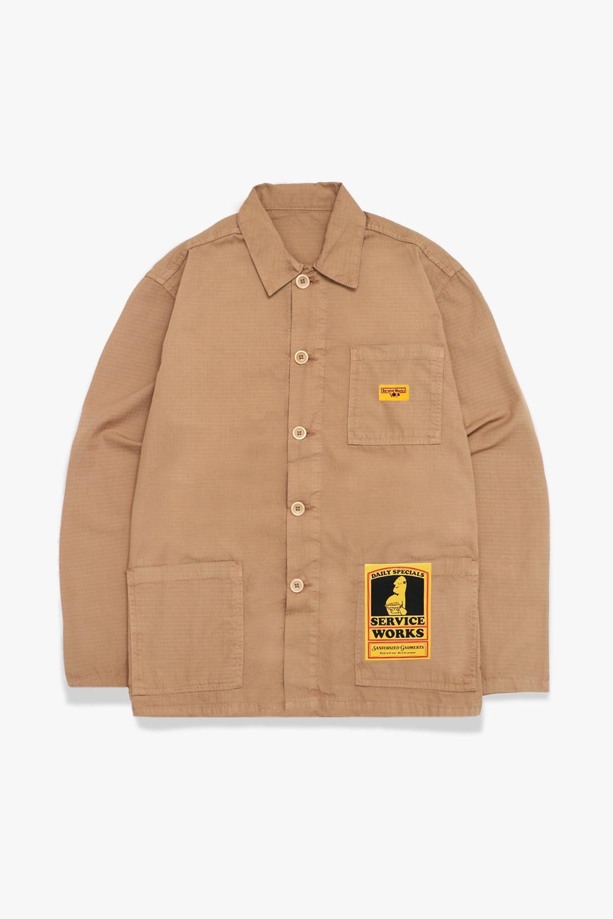 Ripstop Chore Shirt - Mink Product Image