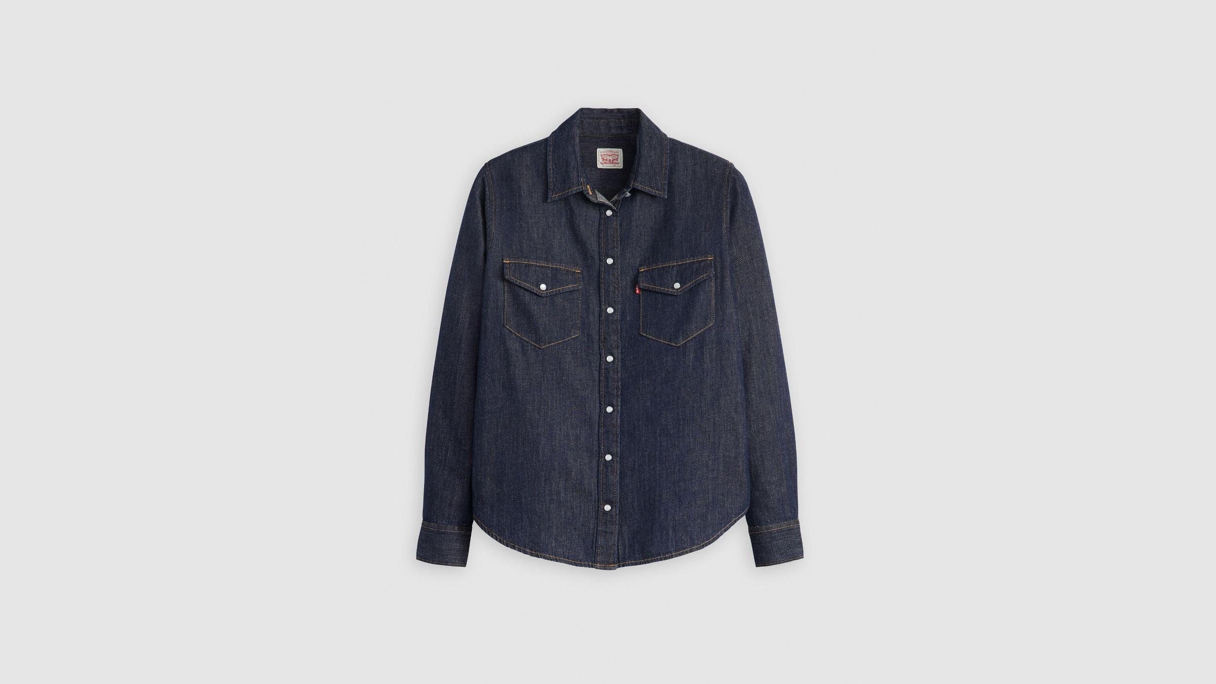 Iconic Western Denim Shirt Product Image