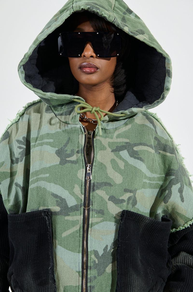 CADET MIXED MEDIA BOMBER Product Image