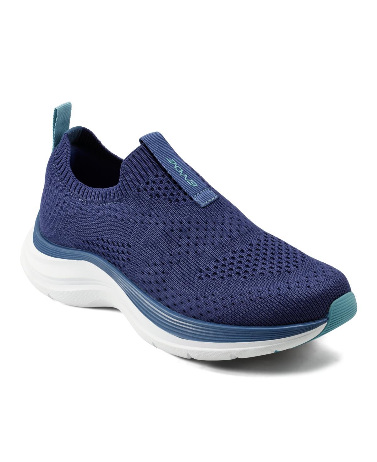 Easy Spirit EMOVE Easywalk Women's Pull-on Knit Sneakers, Size: 7, Blue Product Image