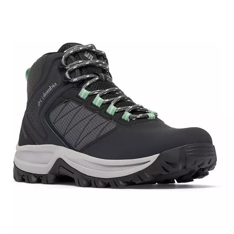 Columbia Transverse Waterproof Women's Hiking Boots, Size: 7 Wide, Black Sage Leaf Product Image