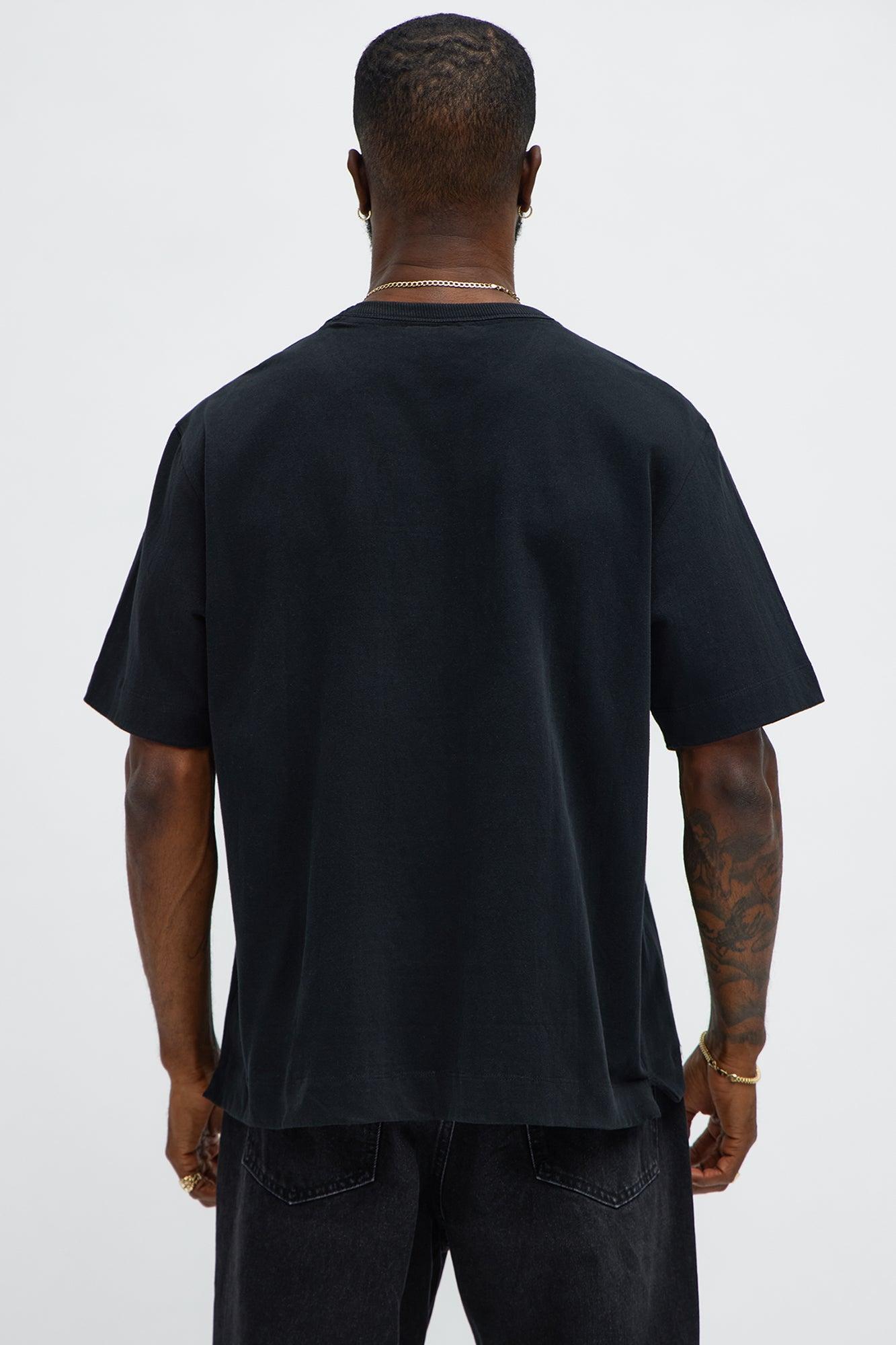 Brooklyn Department Of Athletics Oversized Short Sleeve Tee - Black Wash Product Image