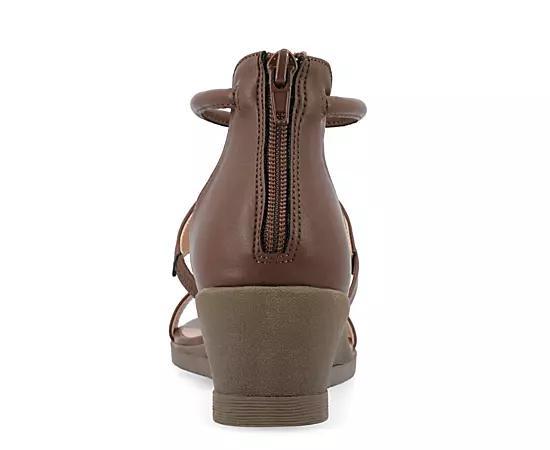 Journee Trayle Womens Wedge Sandals Product Image