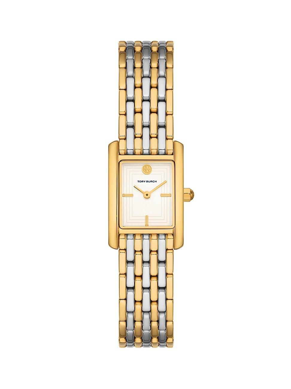Tory Burch The Eleanor Mini Two-Tone Watch, 19mm Product Image