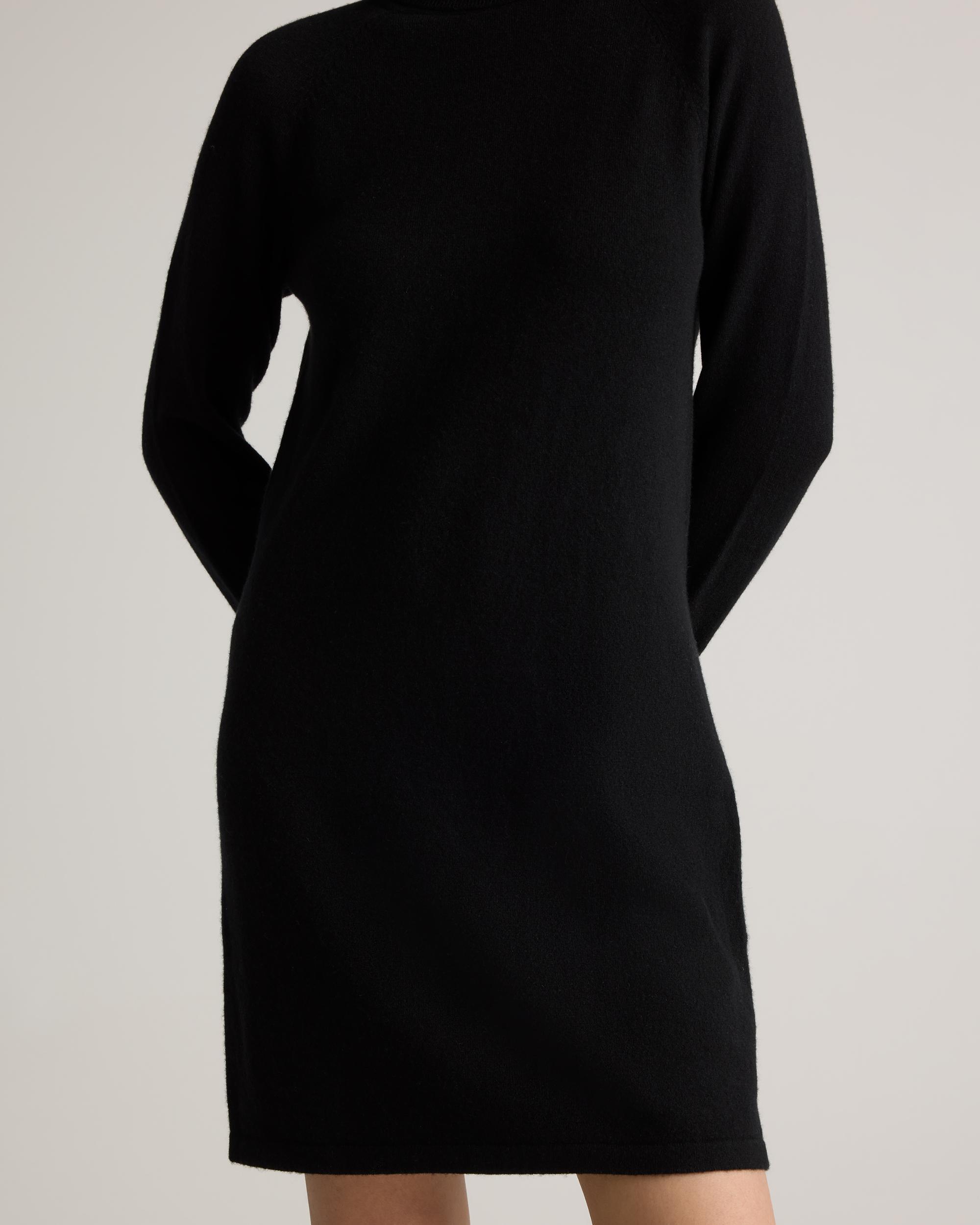 Quince | Women's Mongolian Cashmere Turtleneck Sweater Dress Product Image