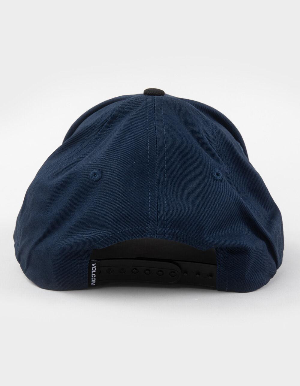 VOLCOM Embossed Stone Snapback Hat - NAVY Product Image