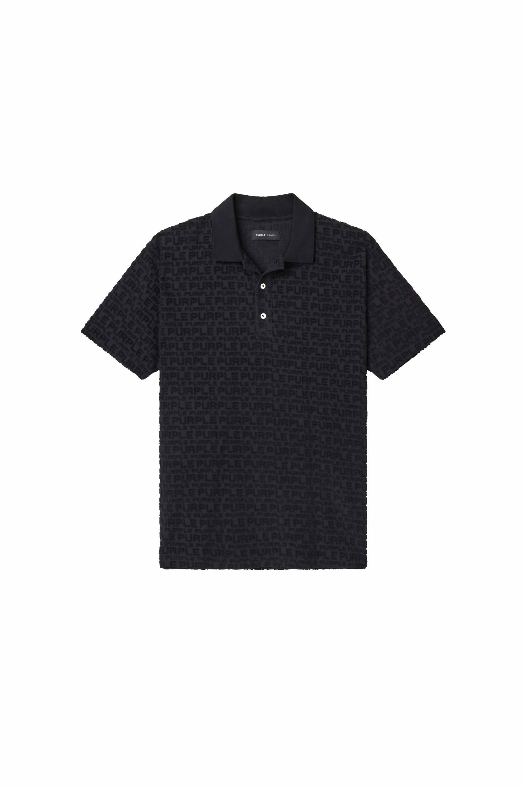 Terry Jacquard Polo Male Product Image