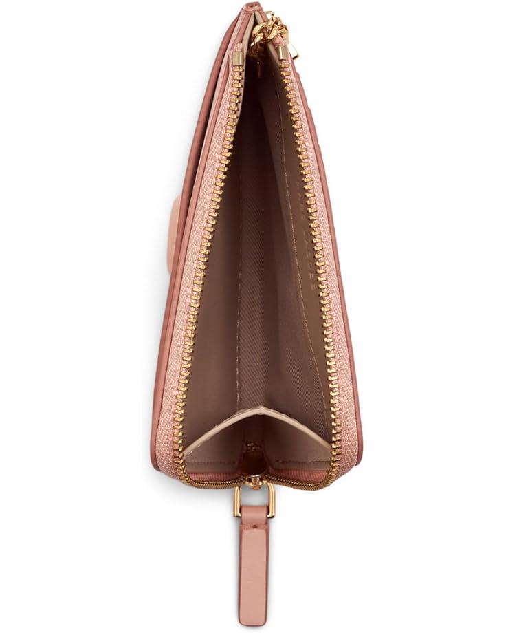 The Coated Glitter Top Zip Multi Wallet Product Image