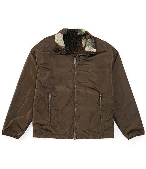 Armani Exchange Reversible Sherpa Camo Full-Zip Jacket Product Image