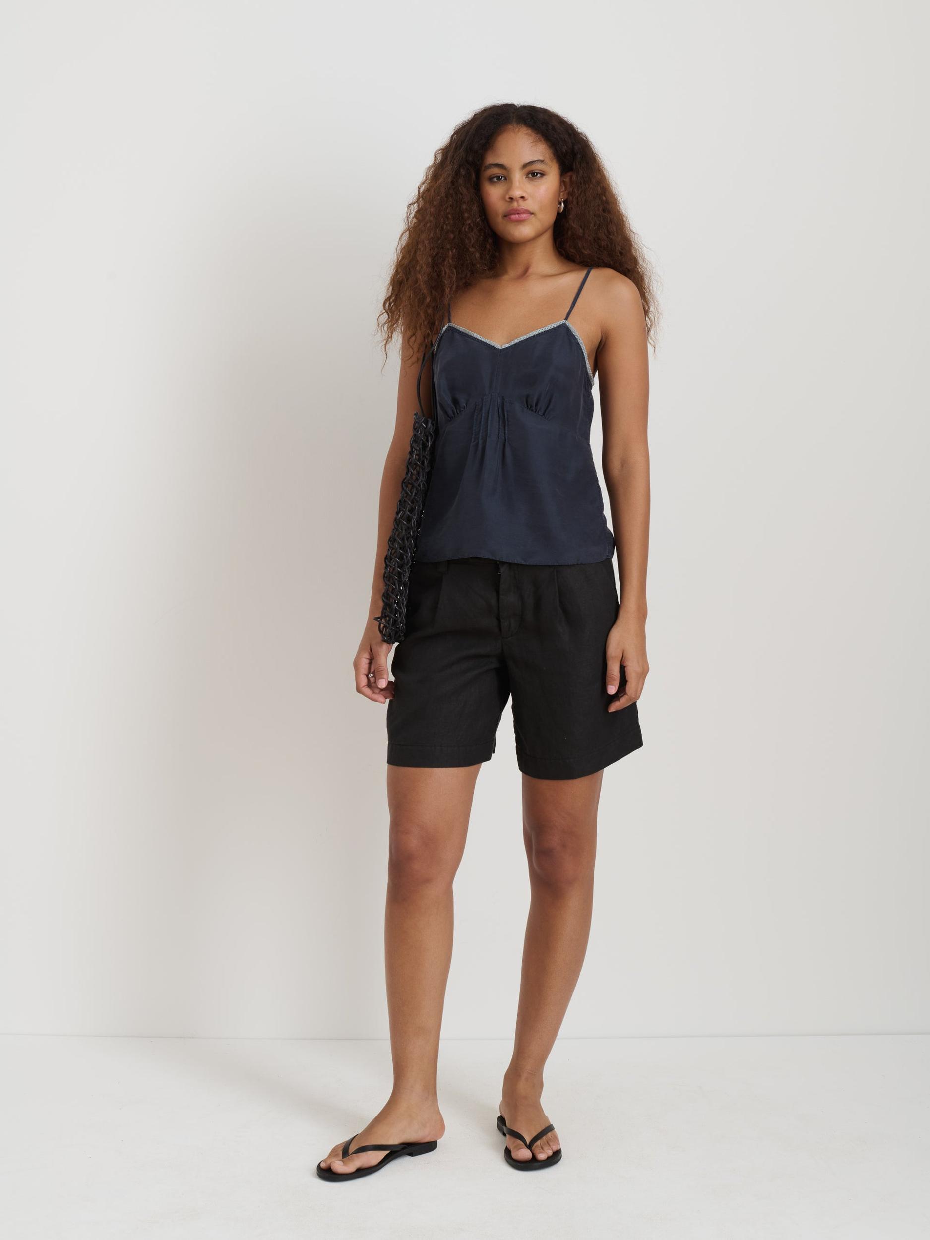 Lilly Cami In Washed Silk Product Image