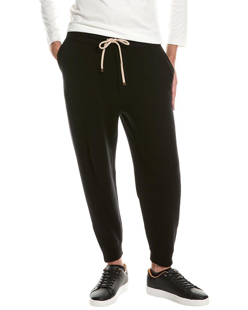 BRUNELLO CUCINELLI Cashmere Pant In Black Product Image