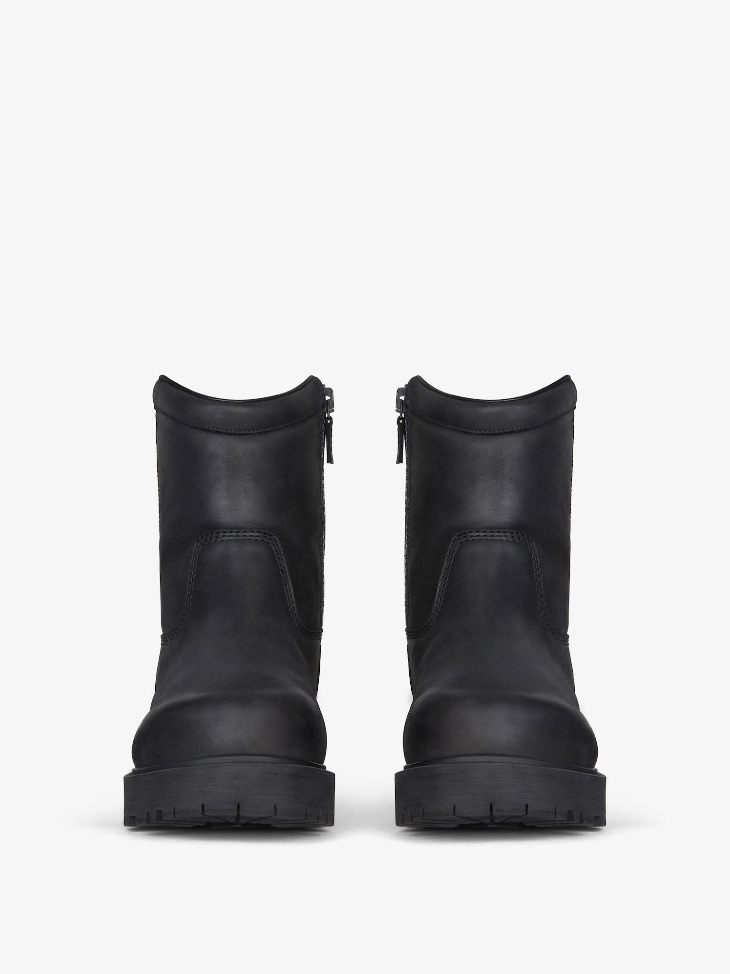 Storm ankle boots in nubuck with zip Product Image