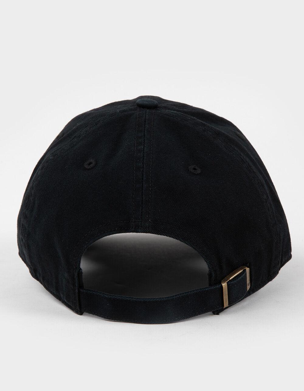 47 BRAND Los Angeles Dodgers '47 Clean Up Strapback Hat - BLK/WHT Product Image
