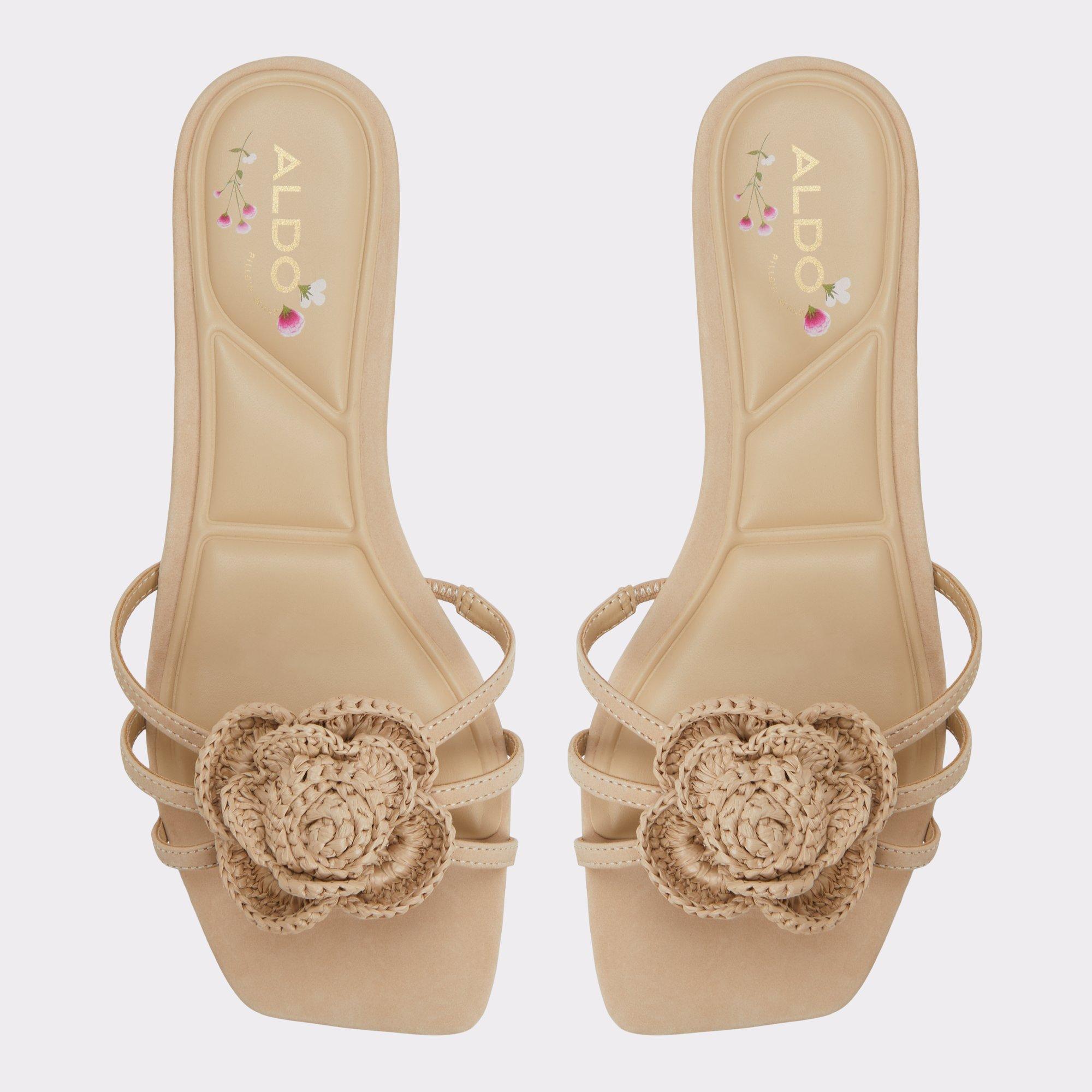 ALDO Wildbloom - Women's Travel Essential Collection - Beige, Size 6 Product Image
