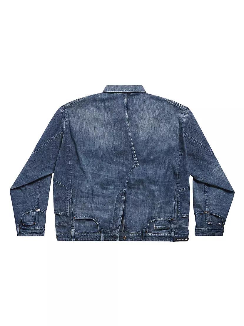 Deconstructed Denim Jacket Product Image