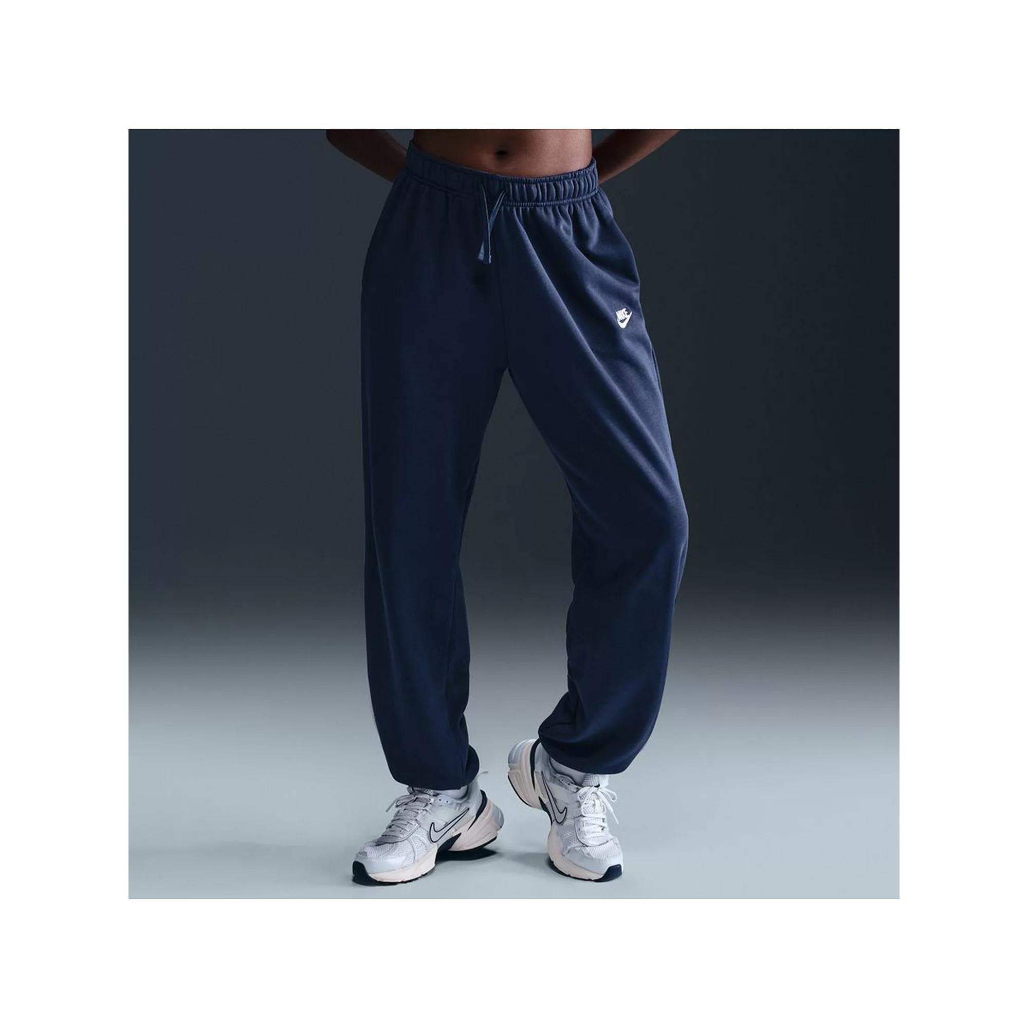 Women's Nike Sportswear Oversized Club Fleece Sweatpants, Size: XXL, Blue Product Image