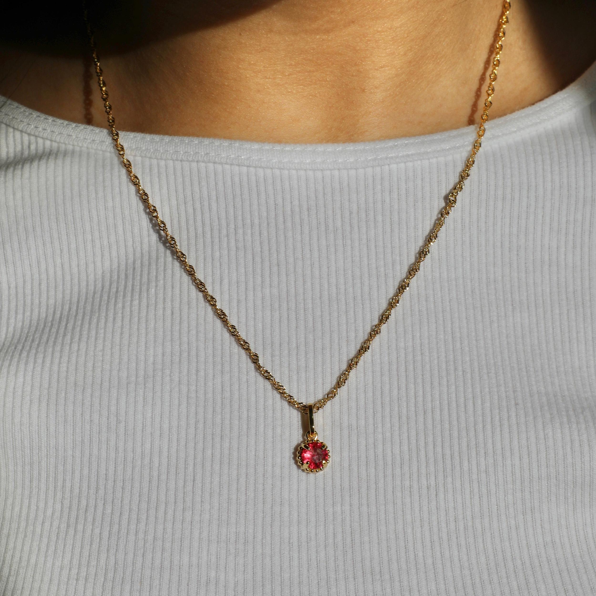 You're a Gem Birthstone Necklace Product Image