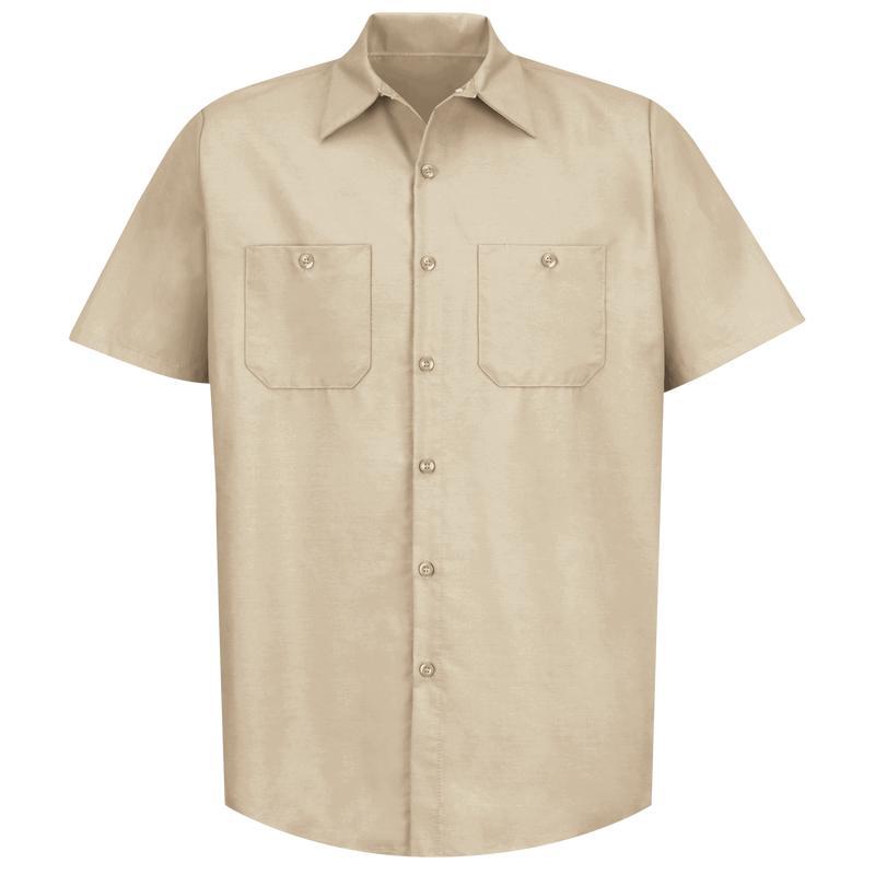 Red Kap Men's Short Sleeve Industrial Work Shirt Product Image