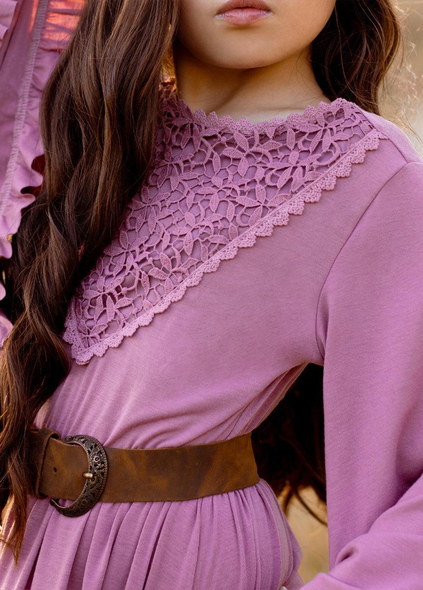 Fernanda Dress in Ashe Rose Girls Product Image