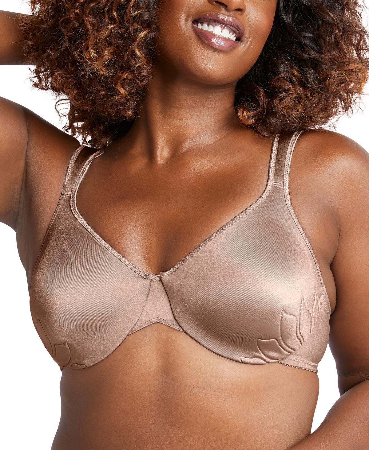 Bali Women's Live It Up Seamless Underwire Bra 3353 White - 36C Product Image