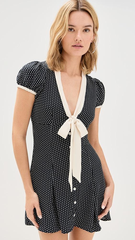 Frankies Bikinis Manhattan Crepe Dress | Shopbop Product Image