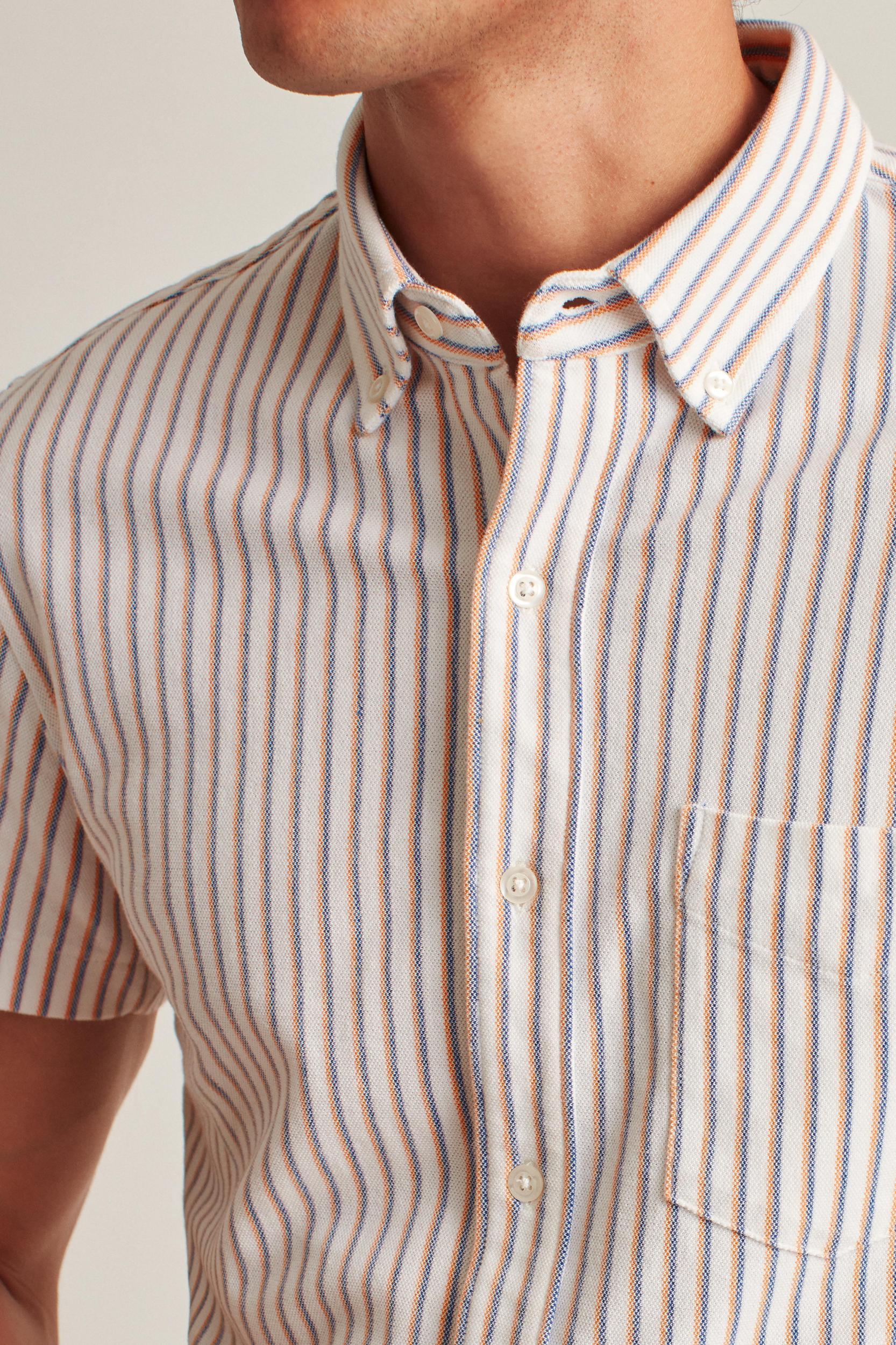 Knit Oxford Short Sleeve Shirt Product Image