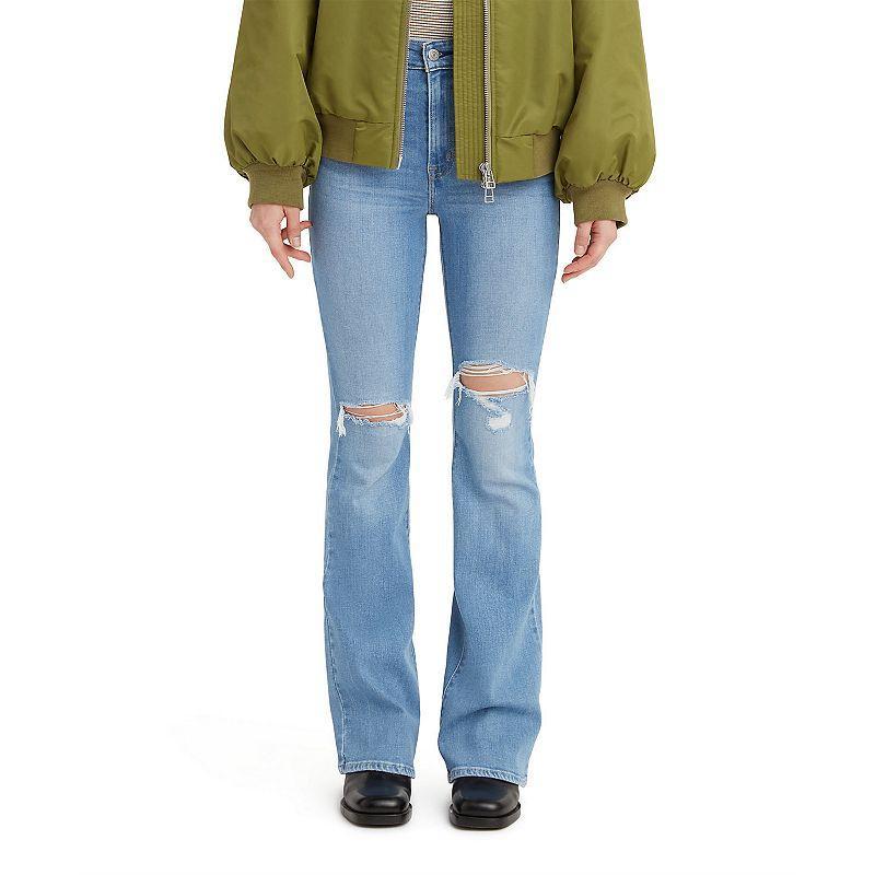 Women's Levi's® 726 High-Rise Flare Jeans, Size: 24(US 00)Medium, Soft Black Product Image