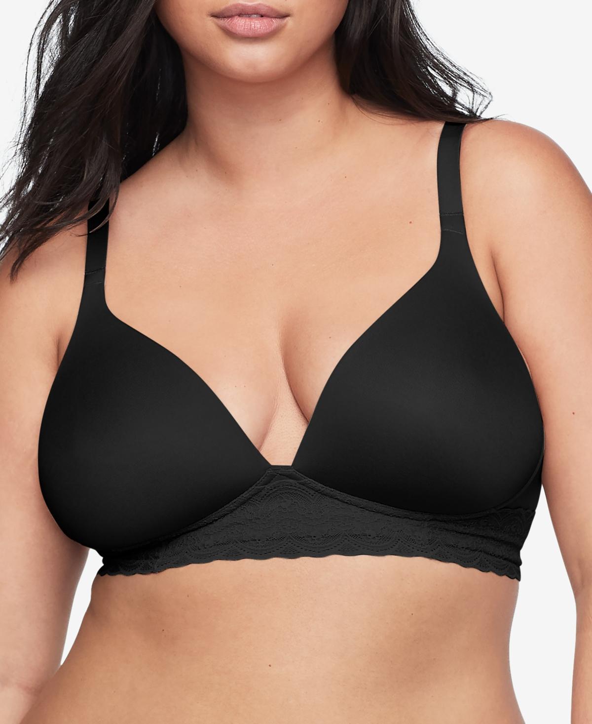 Simply Perfect by Warner's Women's Supersoft Lace Wirefree Bra - Butterscotch 36A: Medium Support, Padded Cup Product Image