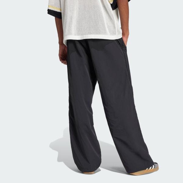 adidas Adilenium Season 3 Oversized Superstar Track Pants Black 2XL Mens Product Image