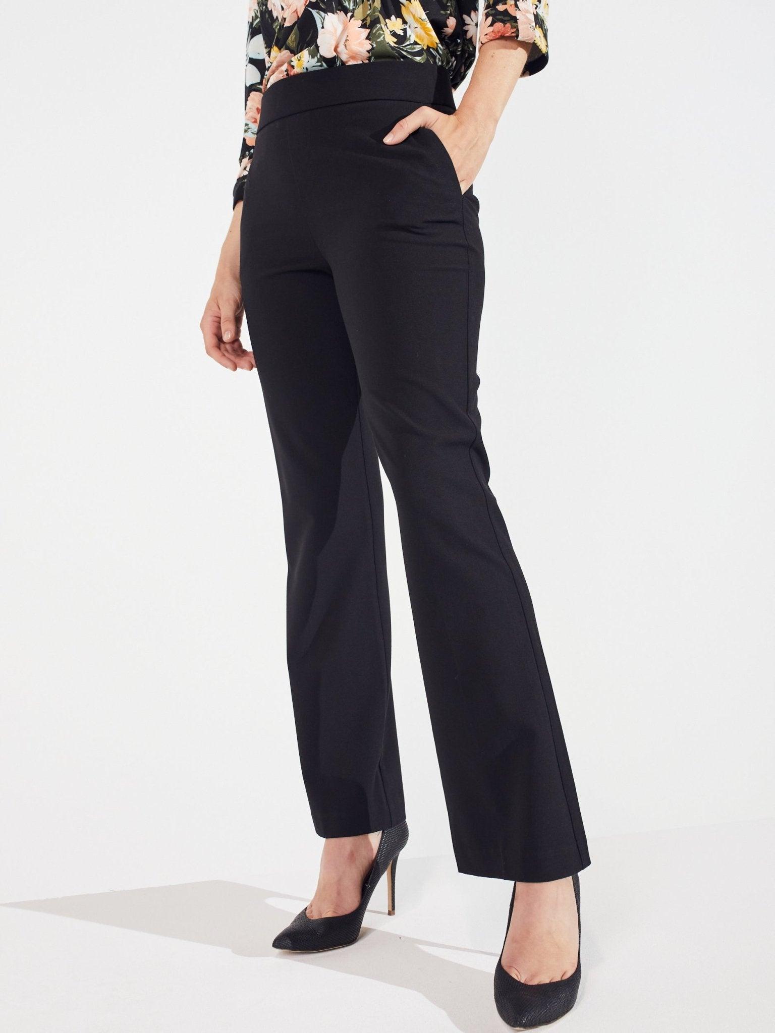 Roz & Ali Secret Agent Slight Bootcut Pants - Petite Product Image