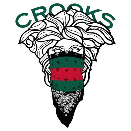 Men's Crooks & Castles Medusa Big Face  Graphic T-Shirt in White at Nordstrom, Size X-Large Product Image