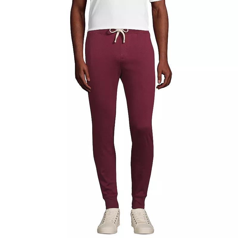 Adult Lands' End School Uniform Jogger Sweatpants, Men's, Size: XS, Red Product Image