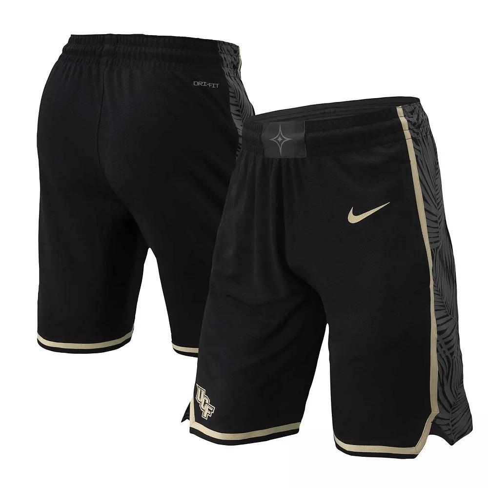 Men's Nike Black UCF Knights Replica Performance Basketball Shorts, Size: Large Product Image