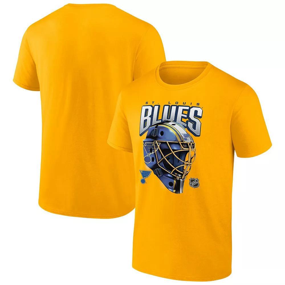 Men's Fanatics  Gold St. Louis Blues Penalty Box T-Shirt, Size: Large Product Image