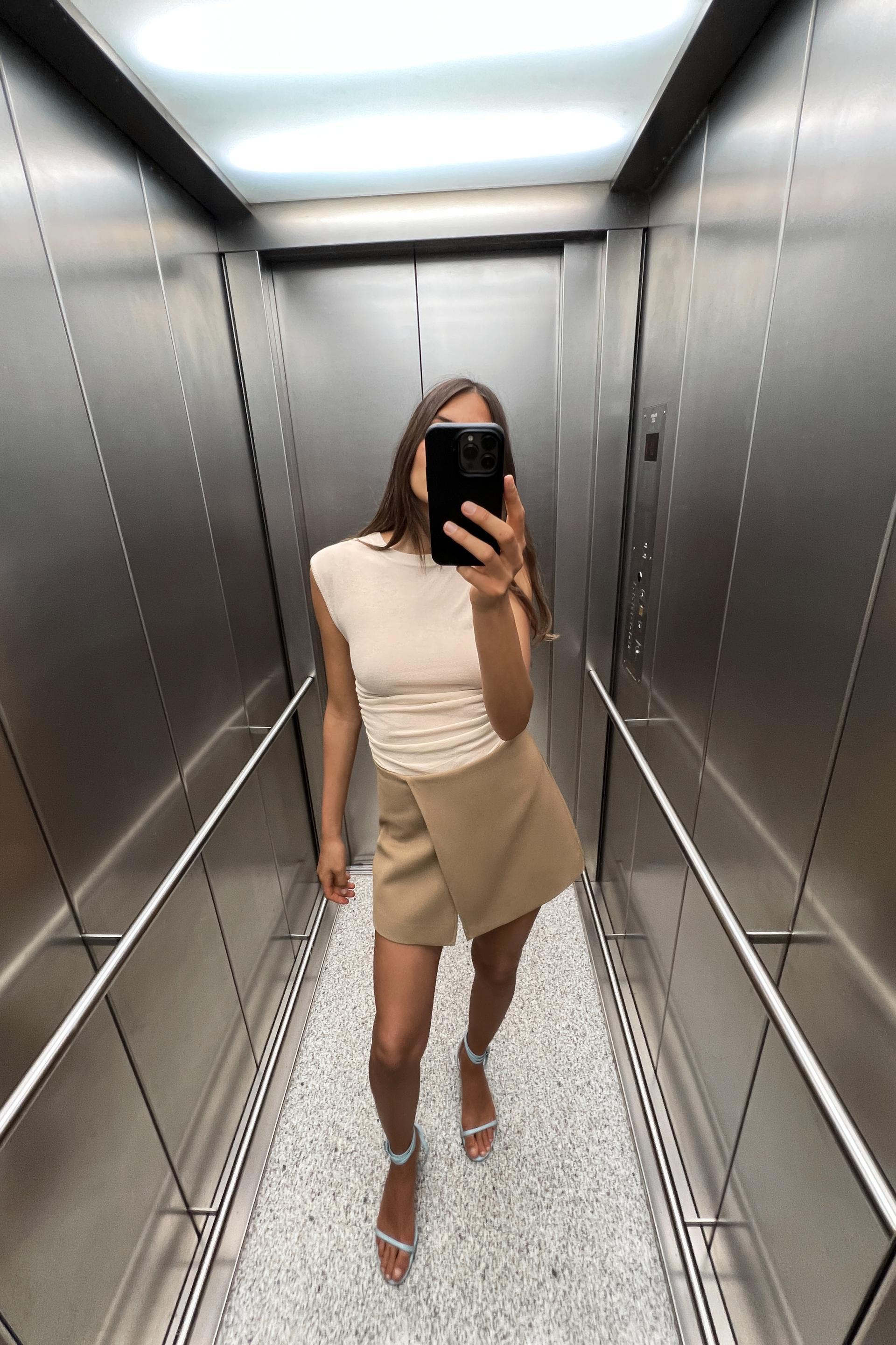 WRAP FRONT SKORT Product Image