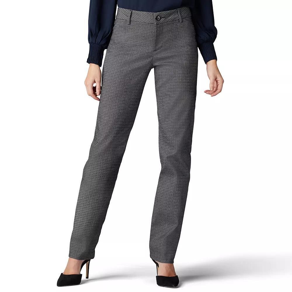 Womens Lee Wrinkle-Free Relaxed Fit Straight-Leg Pants Product Image
