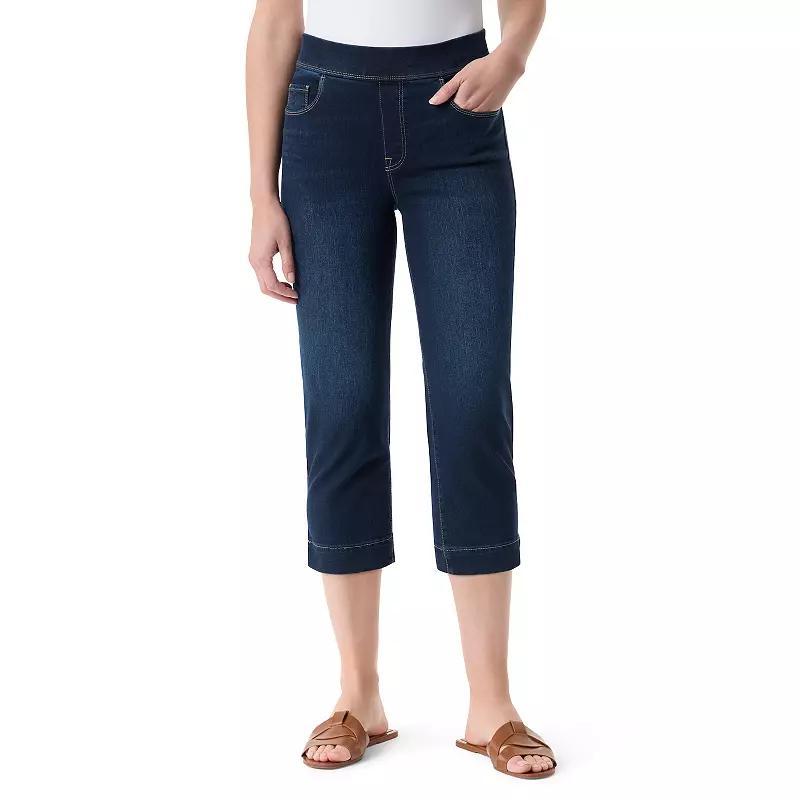 Womens Gloria Vanderbilt Amanda Pull-On Capri Pants Product Image