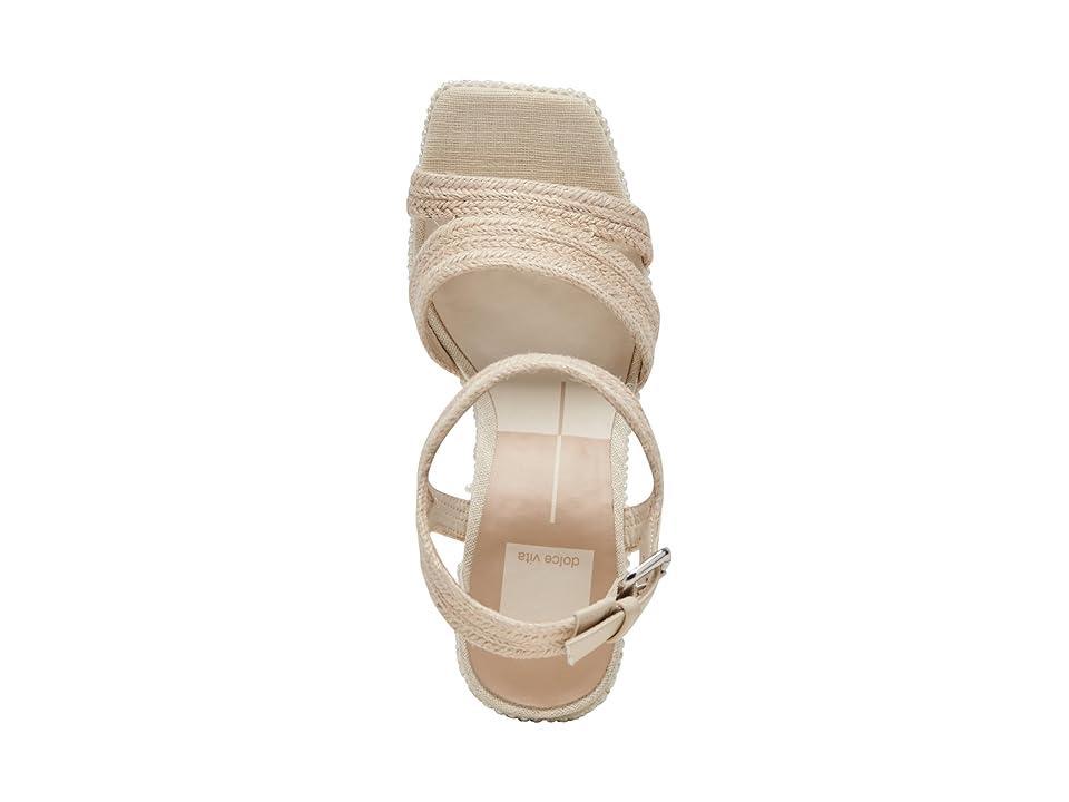 Dolce Vita Womens Anira Embellished Ankle Strap Platform High Heel Sandals Product Image