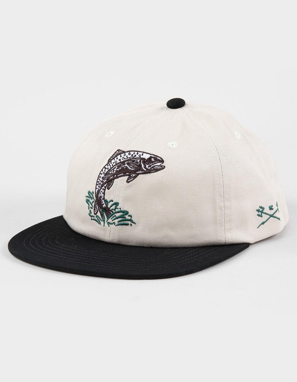 DARK SEAS Jumper Snapback Hat - BLK/WHT Product Image