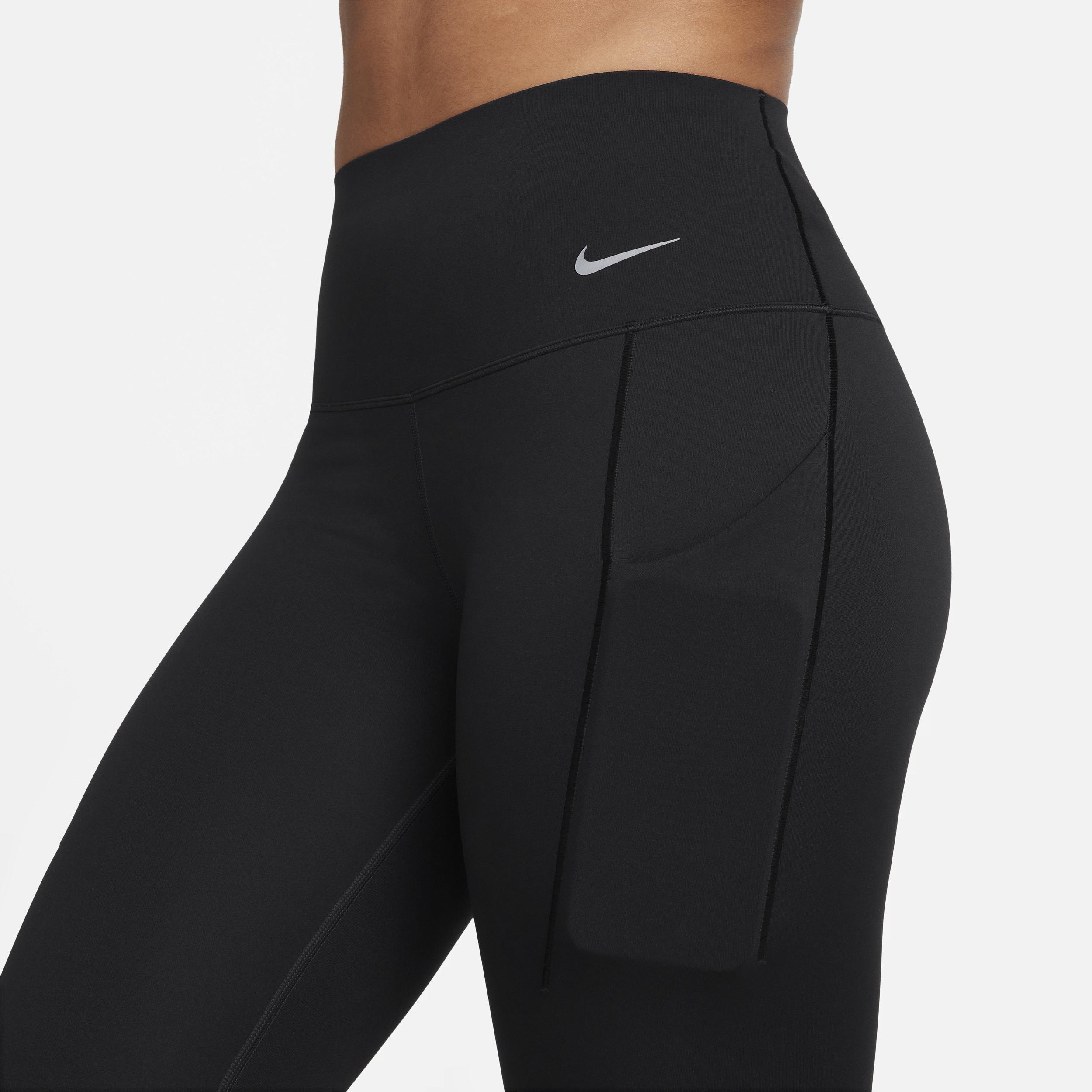 Nike Womens Dri-FIT Universa High-Waisted Cropped Leggings Product Image