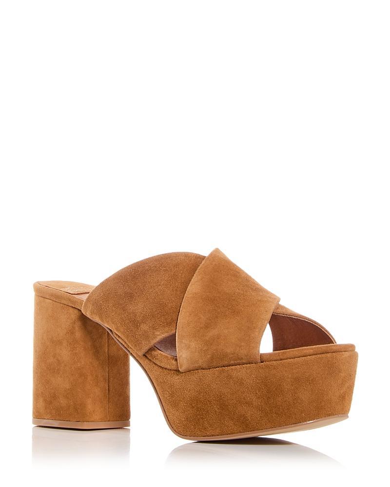 Jeffrey Campbell Womens Coerce High Block Heel Platform Slide Sandals Product Image