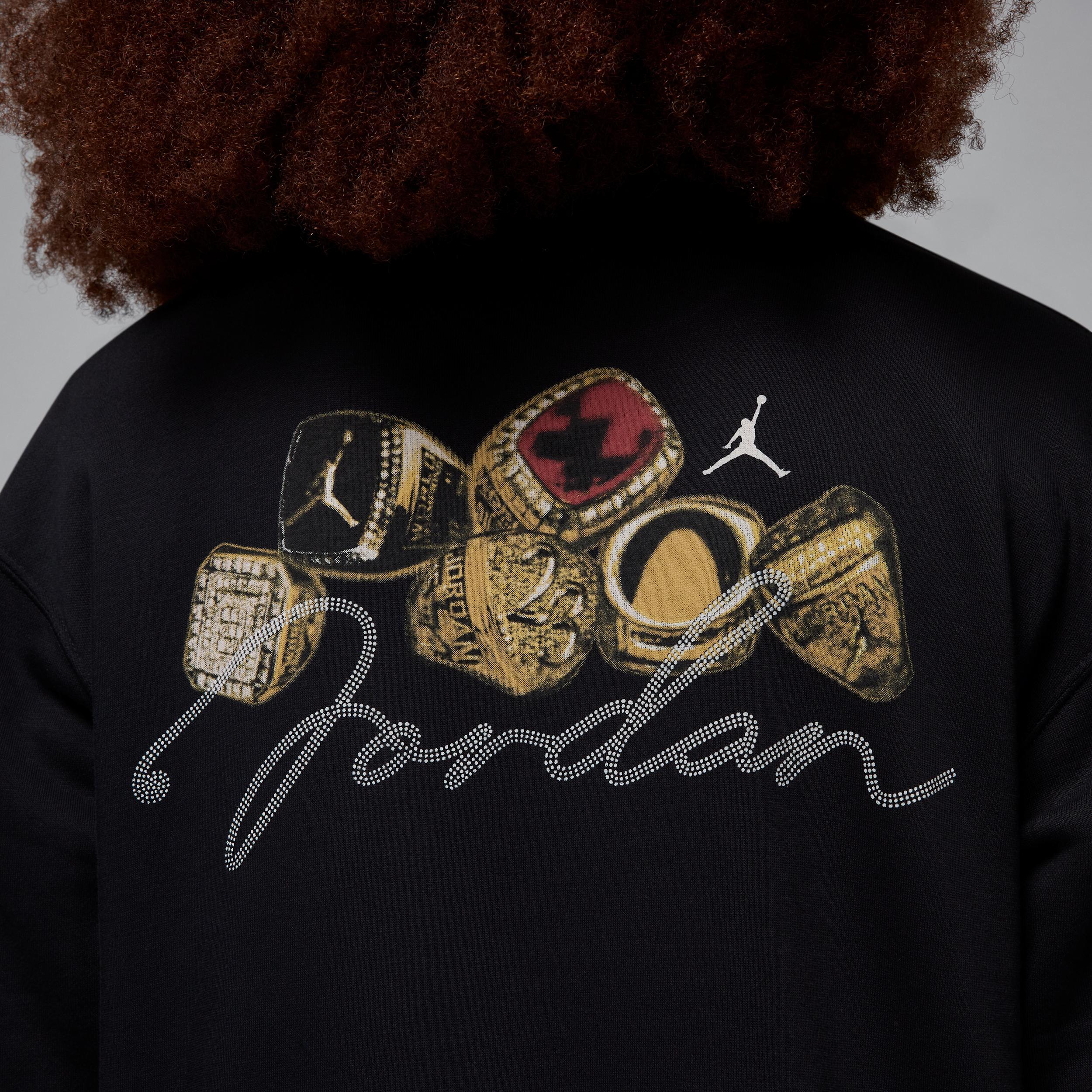 Women's Jordan Brooklyn Fleece Crew-Neck Sweatshirt Product Image