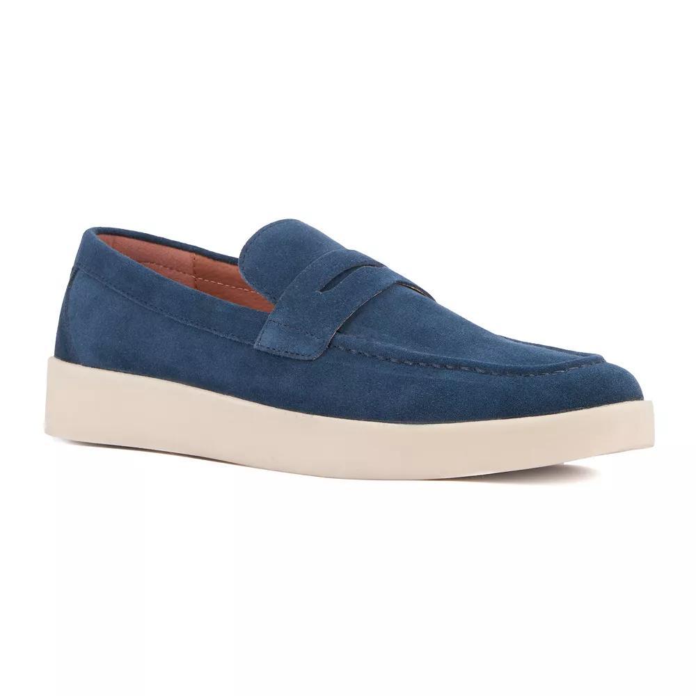 Vintage Foundry Co. Men's Aslan Casual Loafers, Size: 10.5, Blue Product Image