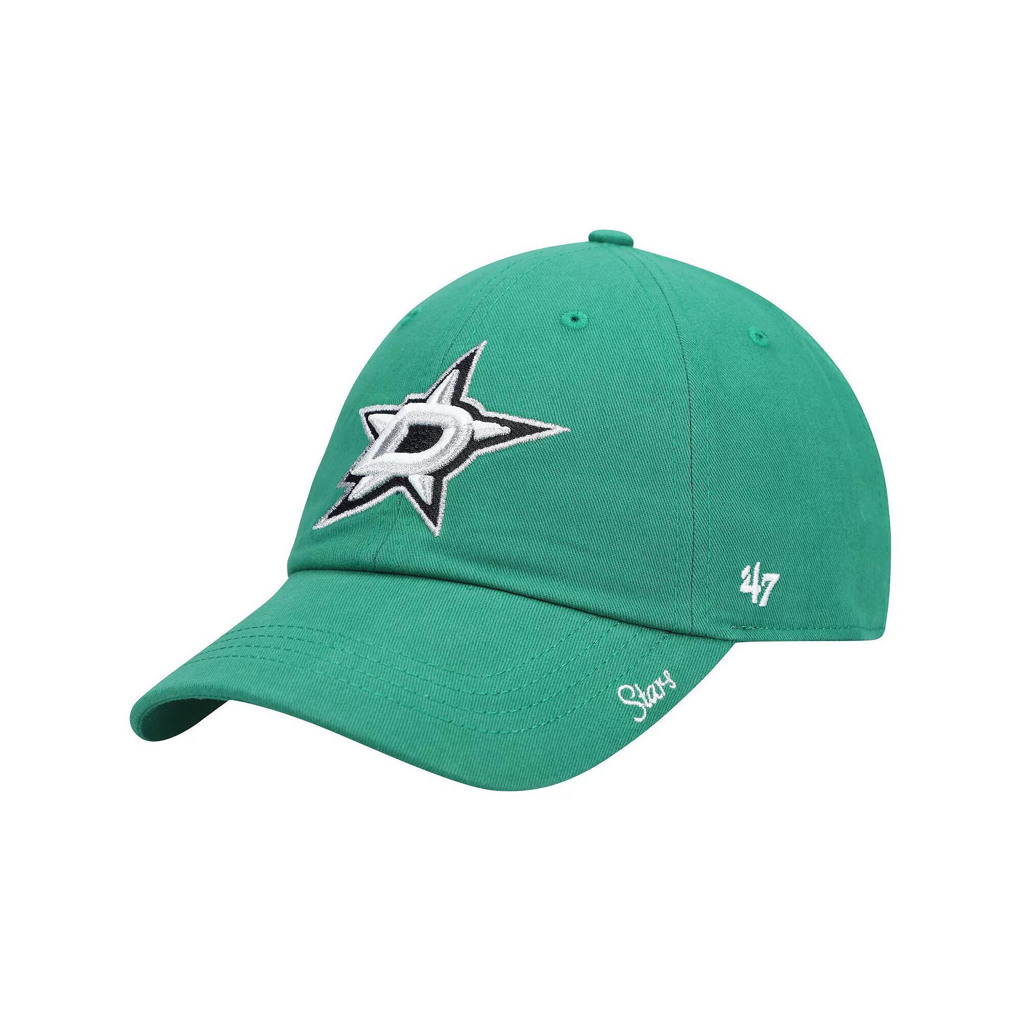 Women's '47 Kelly Green Dallas Stars Team Miata Clean Up Adjustable Hat, Str Green Product Image
