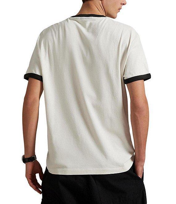 Polo Ralph Lauren Classic Fit Jersey Racing Graphic Short Sleeve T-Shirt Product Image